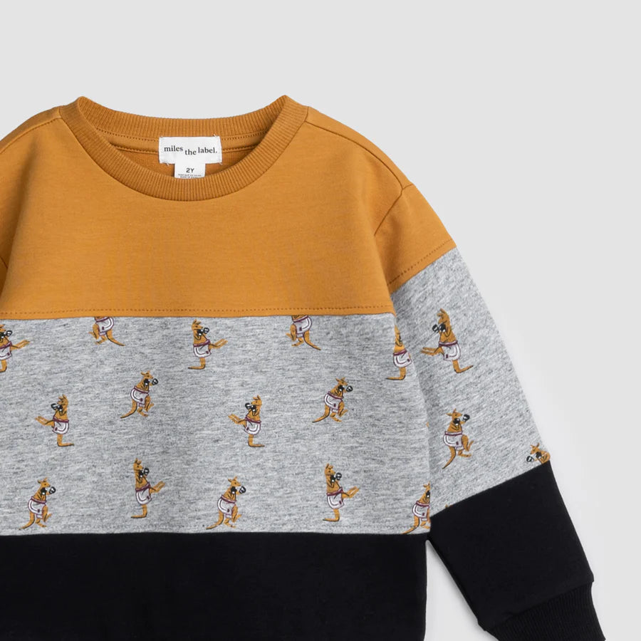 Kangaroo sweatshirt hot sale for baby