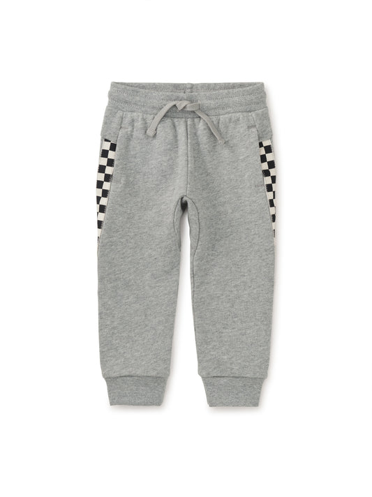 Stripe-Out Baby Joggers - Med Heather Grey