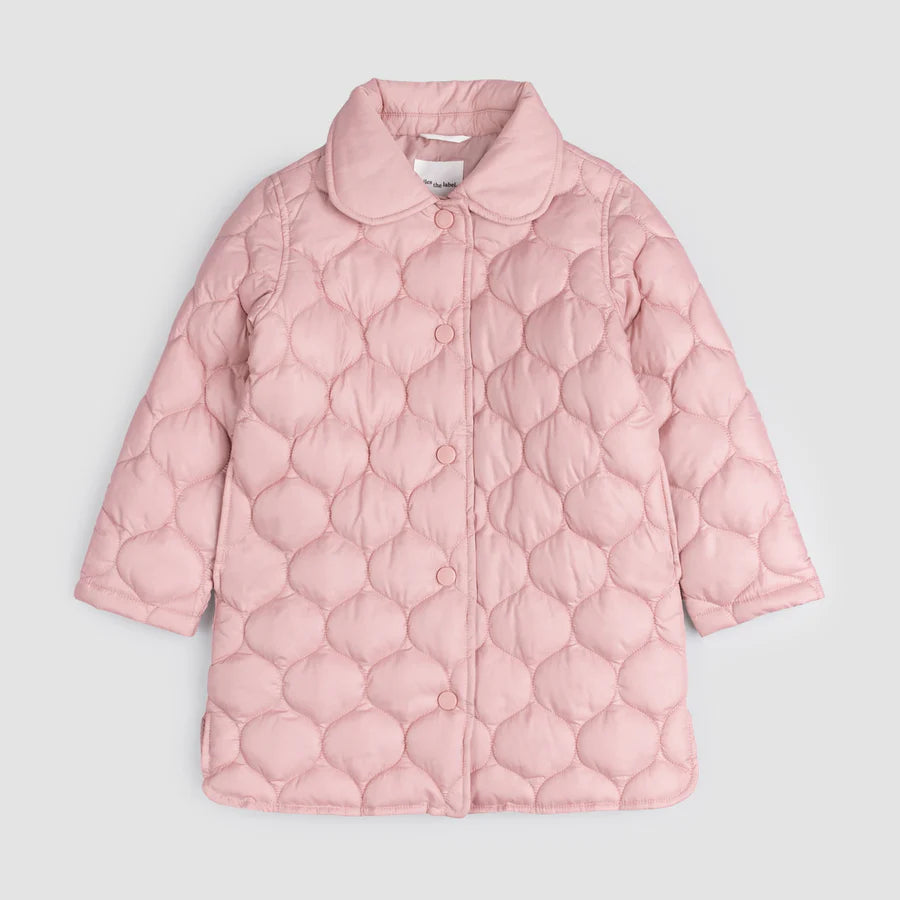 Quilted Jacket - Rose