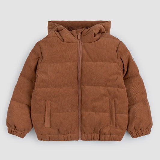 Packable Toddler Puffer - Copper Corduroy