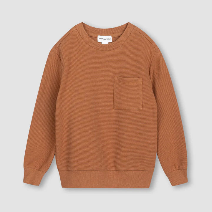 Ottoman Toddler Sweatshirt - Copper