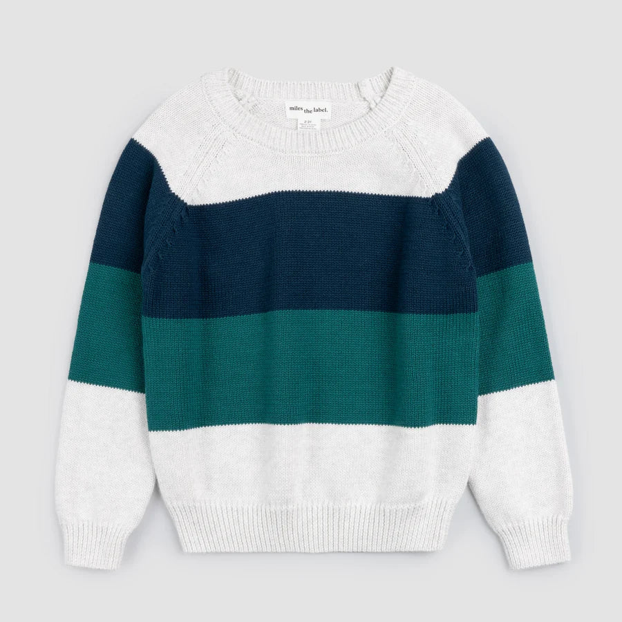 Color Block Toddler Sweater - Winter Mix