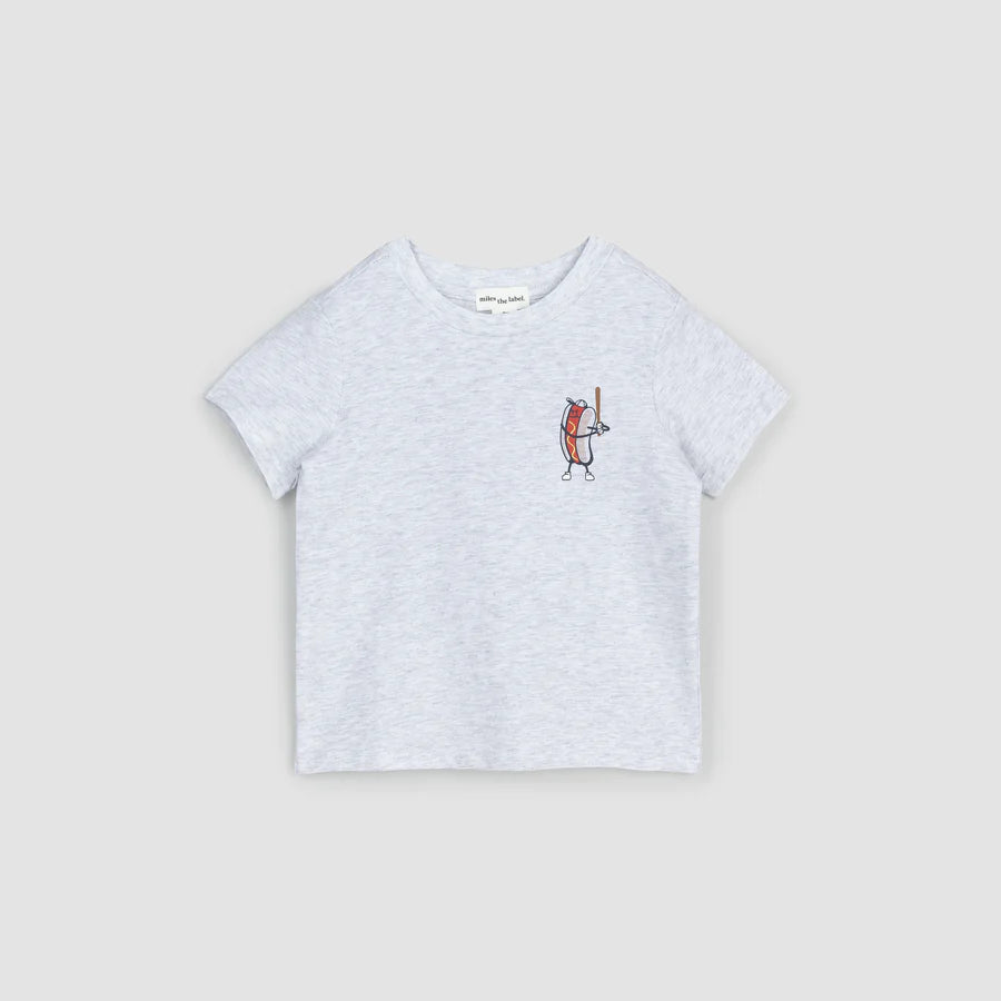 Ballpark Frank Light T-Shirt - Heather Grey