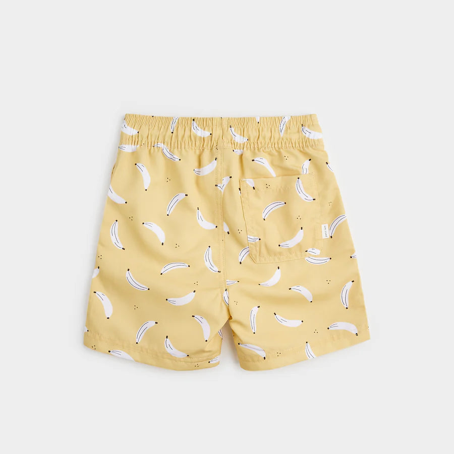 Toddler Swim Trunks - Canary Banana