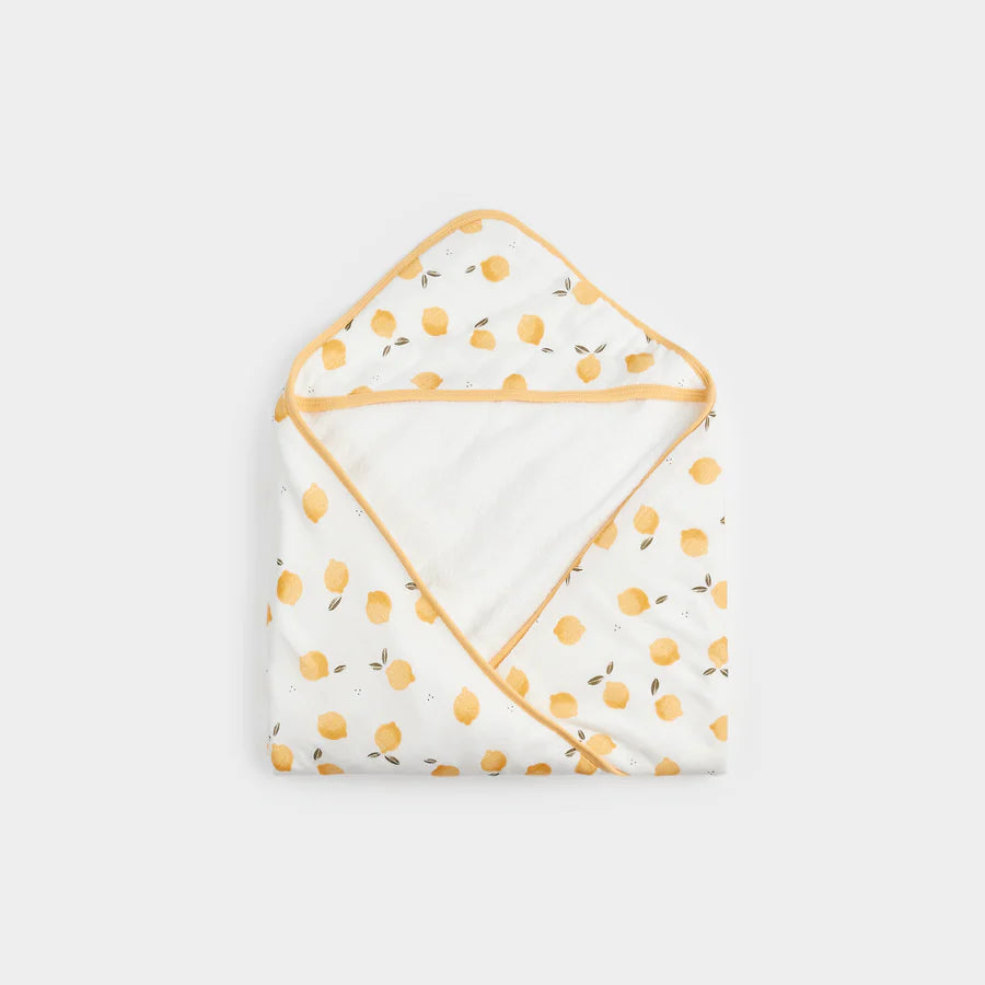Hooded Towel - Lemon