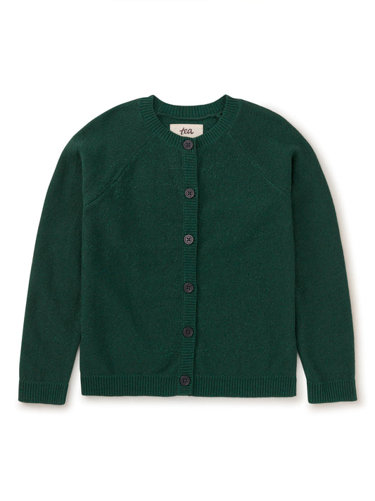 Sparkle Cardigan - Pine Needle