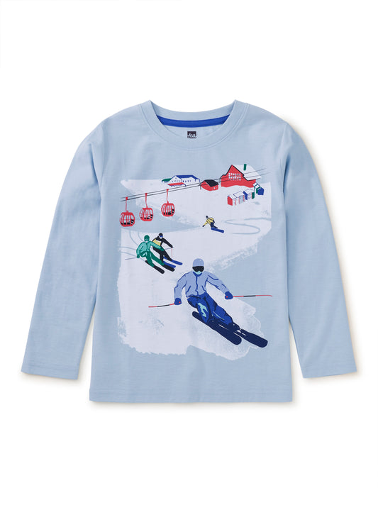 Skiing in Uludag Graphic Tee - Skyride