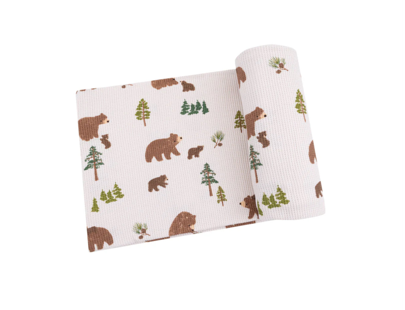 Waffle Knit Thermal Swaddle