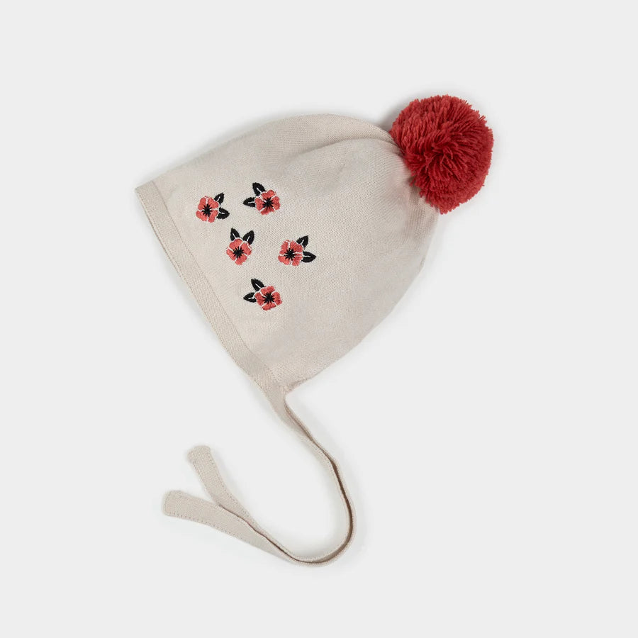 Knit Bonnet - Poppy Beige