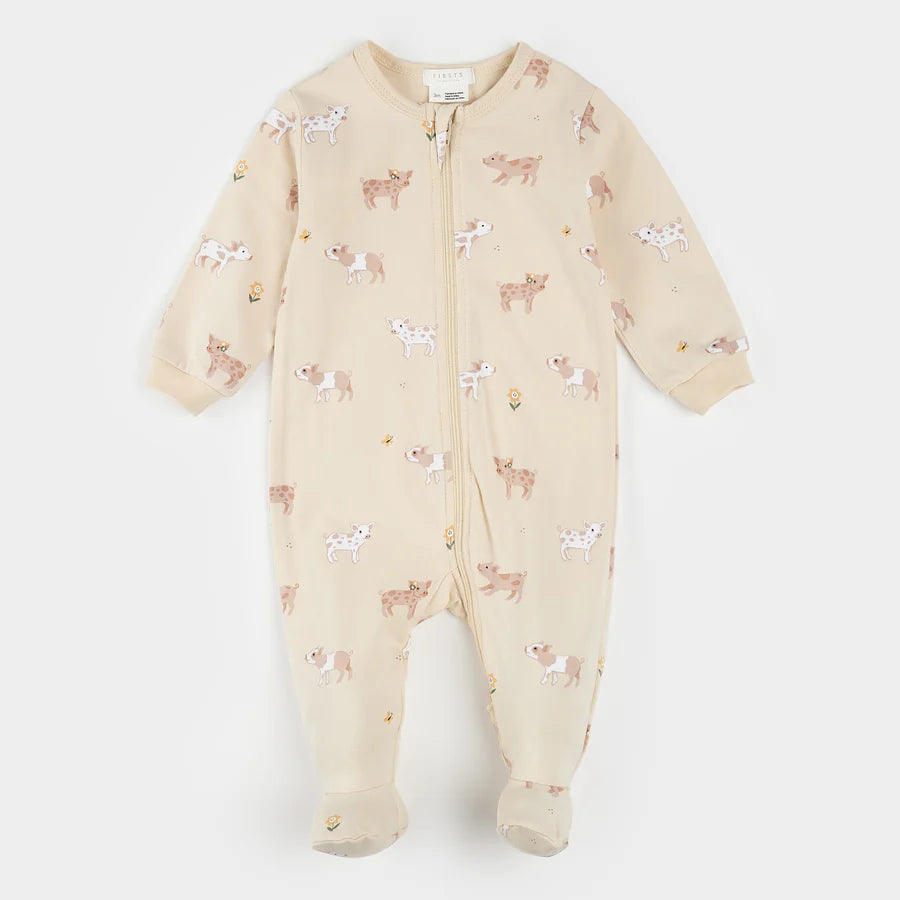 Piglet Sleeper - Beige