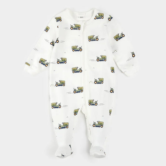 Lawnmower Sleeper - Off White