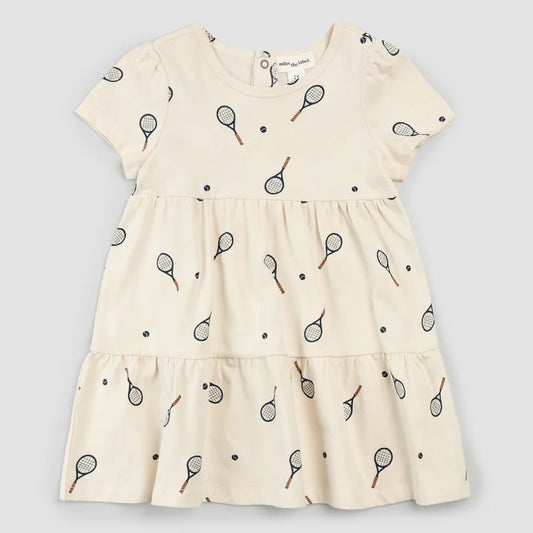 Tiered Jersey Baby Dress - Birch Racquets