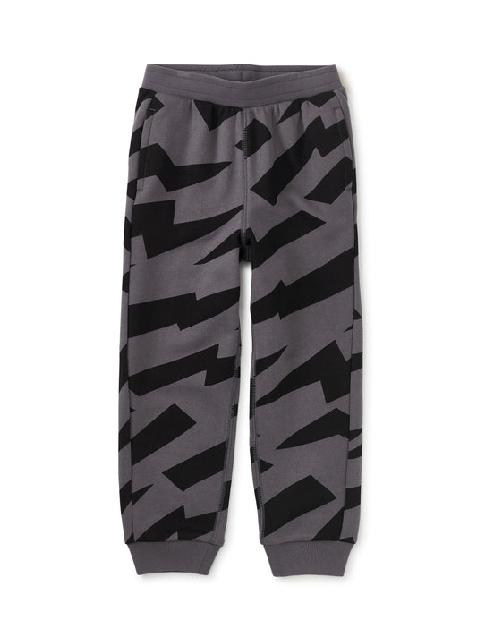 Going Places Joggers - Lightning Stripe