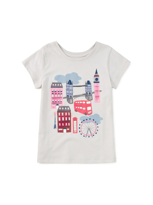 LONDON LANDMARKS GRAPHIC TEE