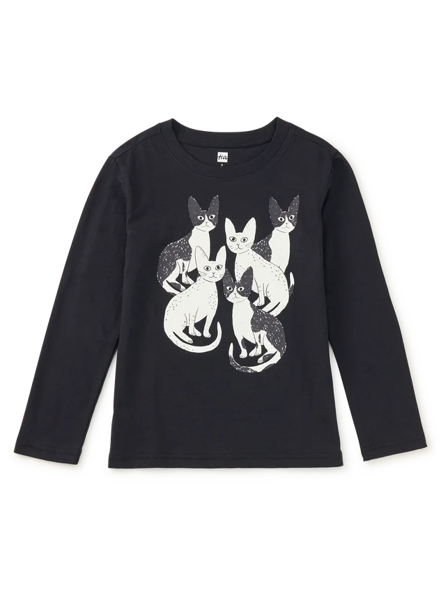 Glowing Cats Tee