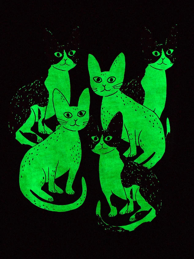 Glowing Cats Tee