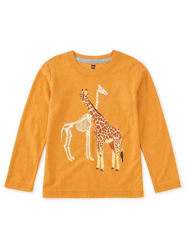 Fossil Giraffe Graphic Tee
