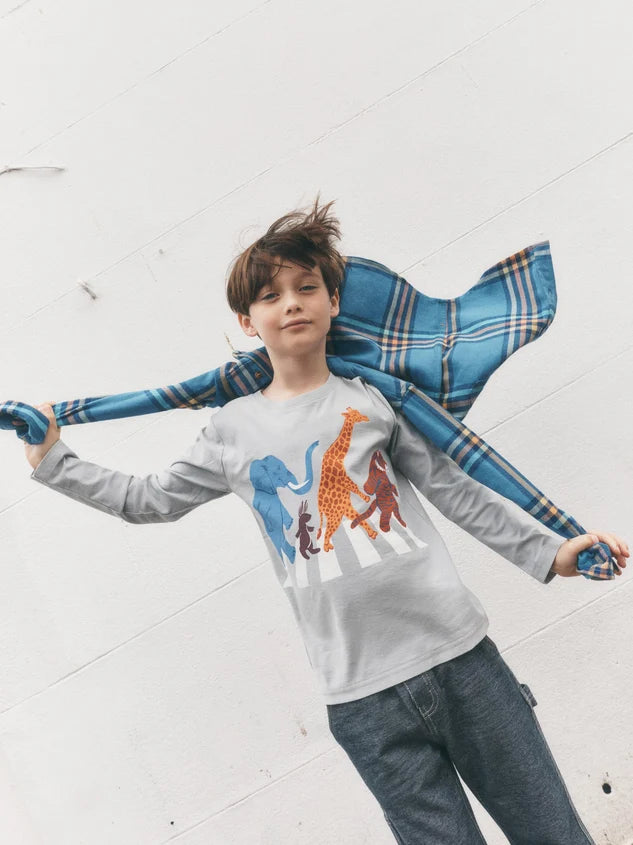 Abbey Road Animals Graphic Tee