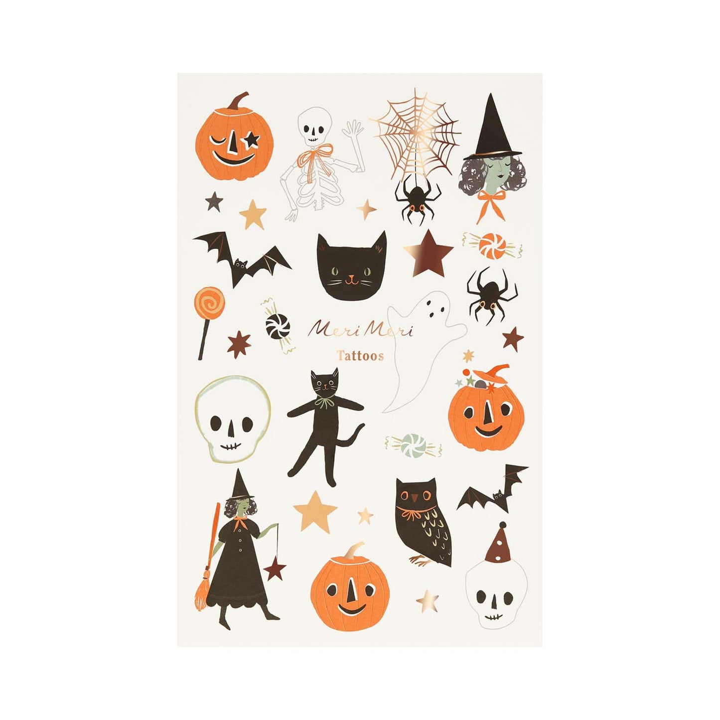 It's Halloween! Tattoo Sheets