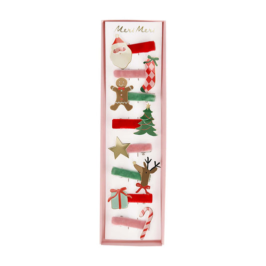 Jolly Christmas Hair Clips