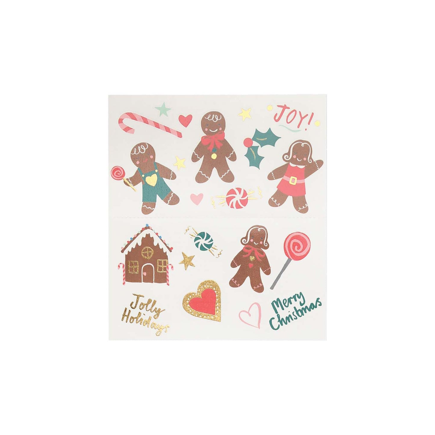 Christmas Temporary Tattoos - Large