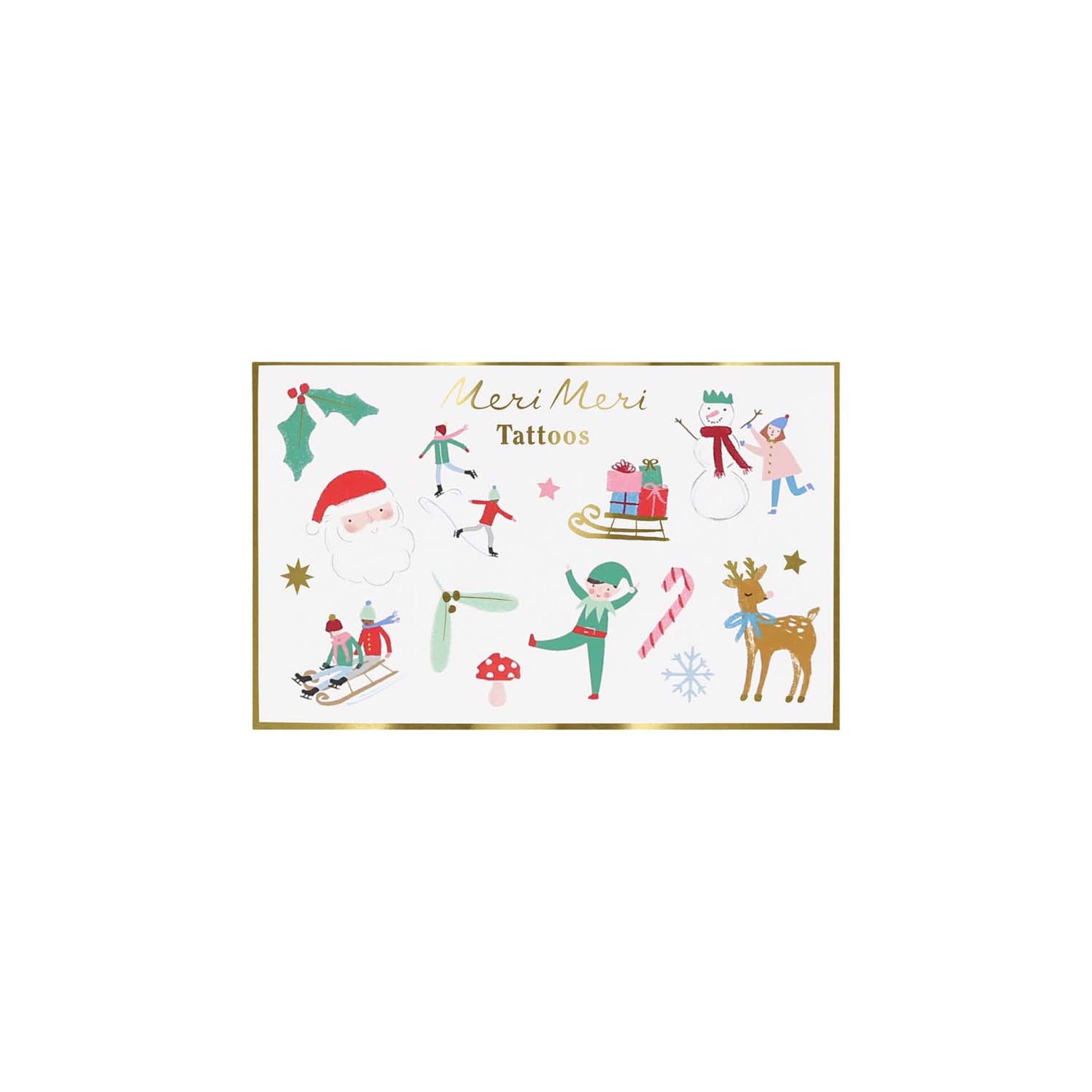 Christmas Temporary Tattoos - Large