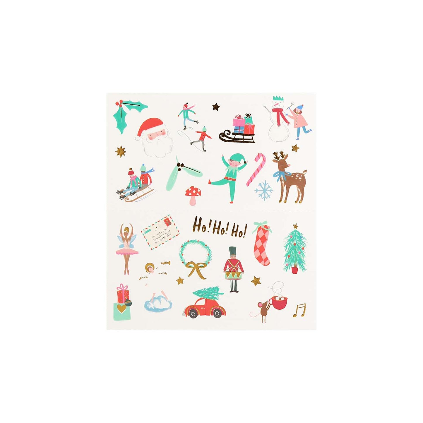 Christmas Temporary Tattoos - Large