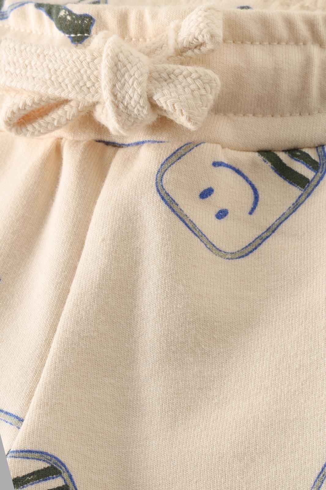 Regular Fit  Trousers - Sun Kiss