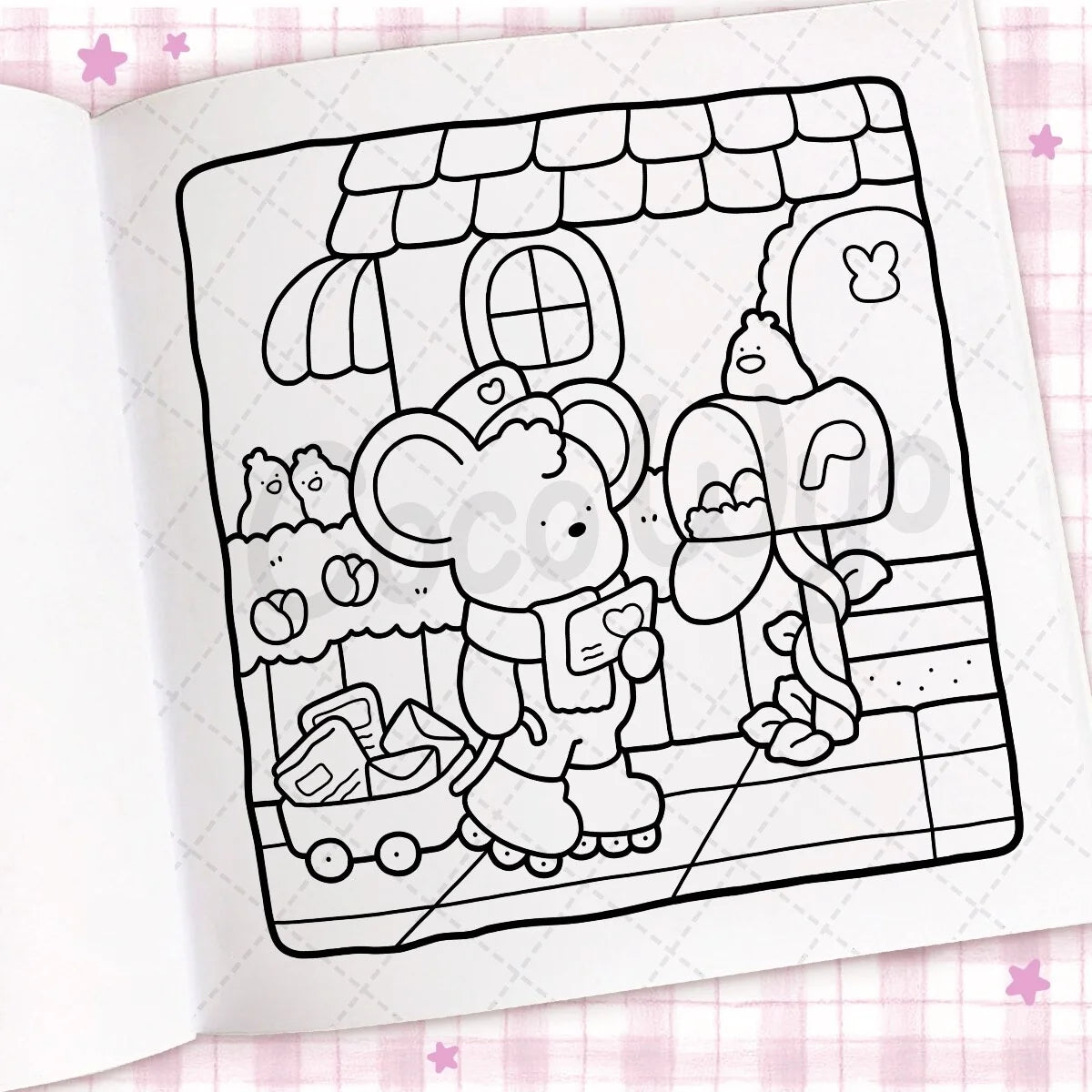 Cozy Days: Coloring Book