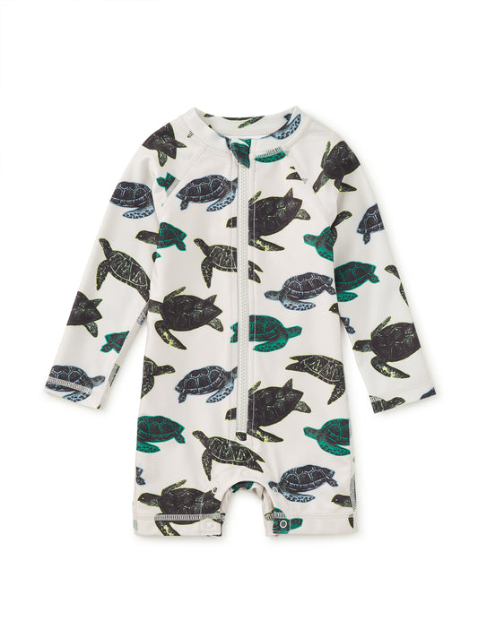 Rash Guard Baby Swimsuit - Pop Turtles