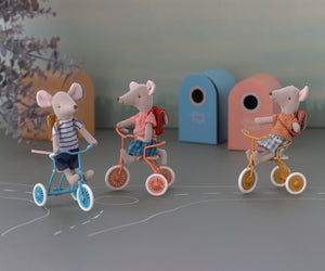 Tricycle mouse,Big Sister-Red