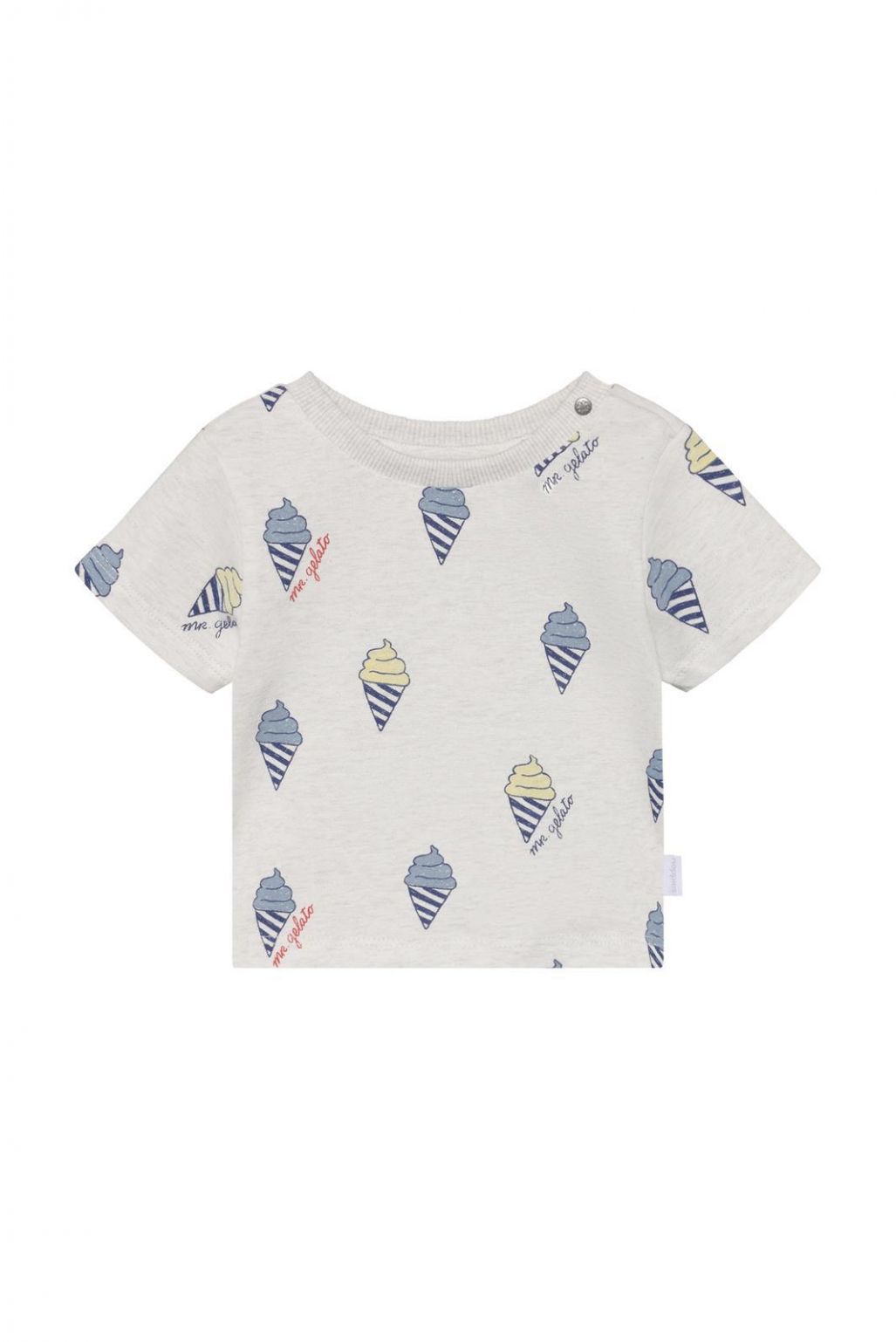 t-shirt all over print - oatmeal melange - Noppies