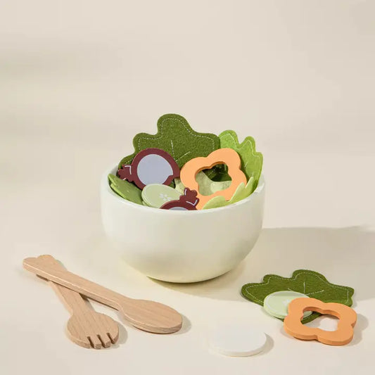 Wooden Salad Playset