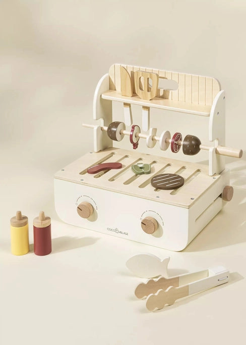 Wooden BBQ Playset + Accessories