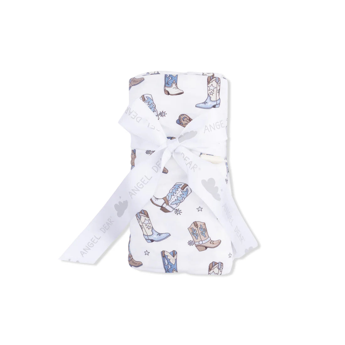 Swaddle Blanket - Cowboy Boots