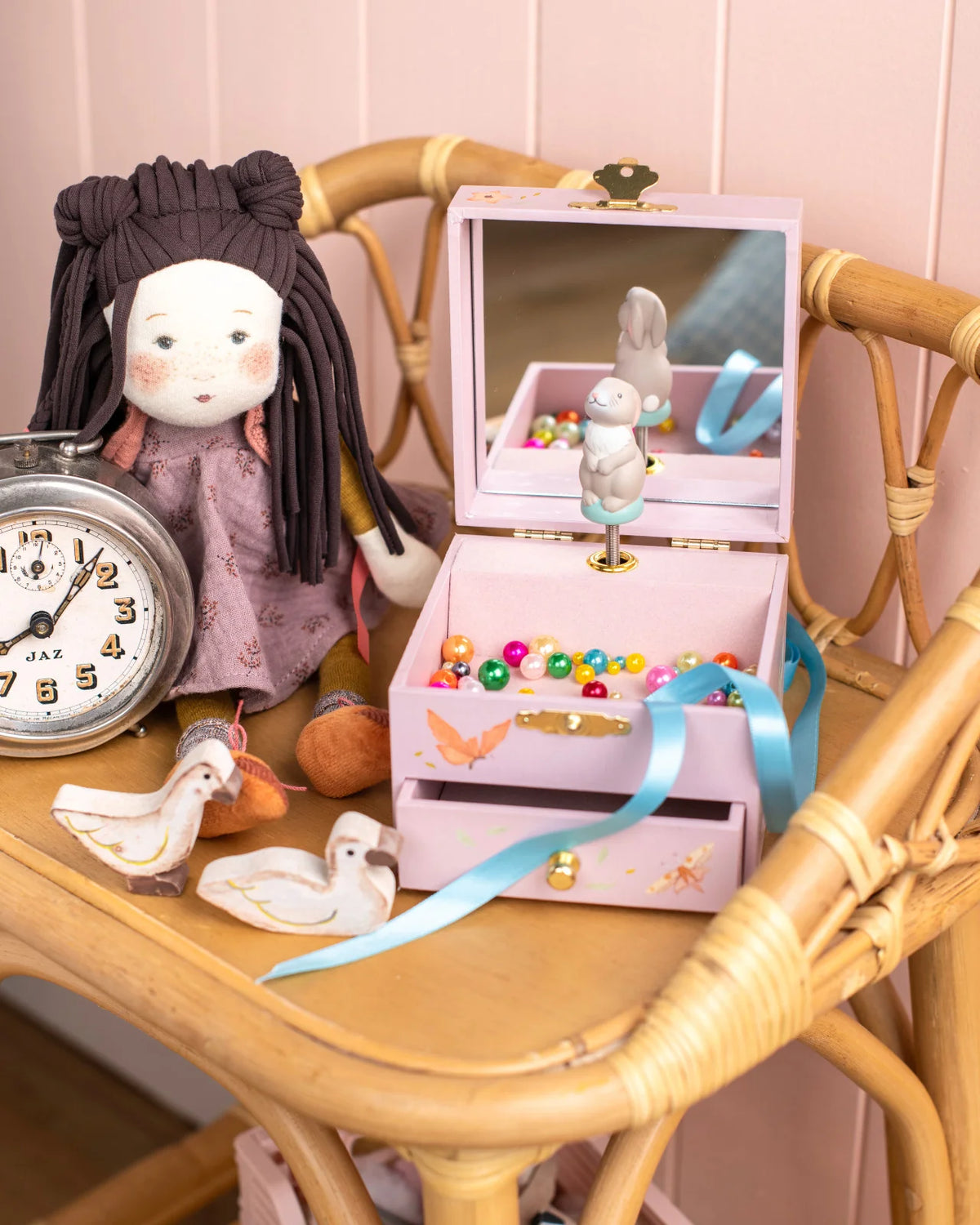 Les Rosalies - Musical Jewellery Box