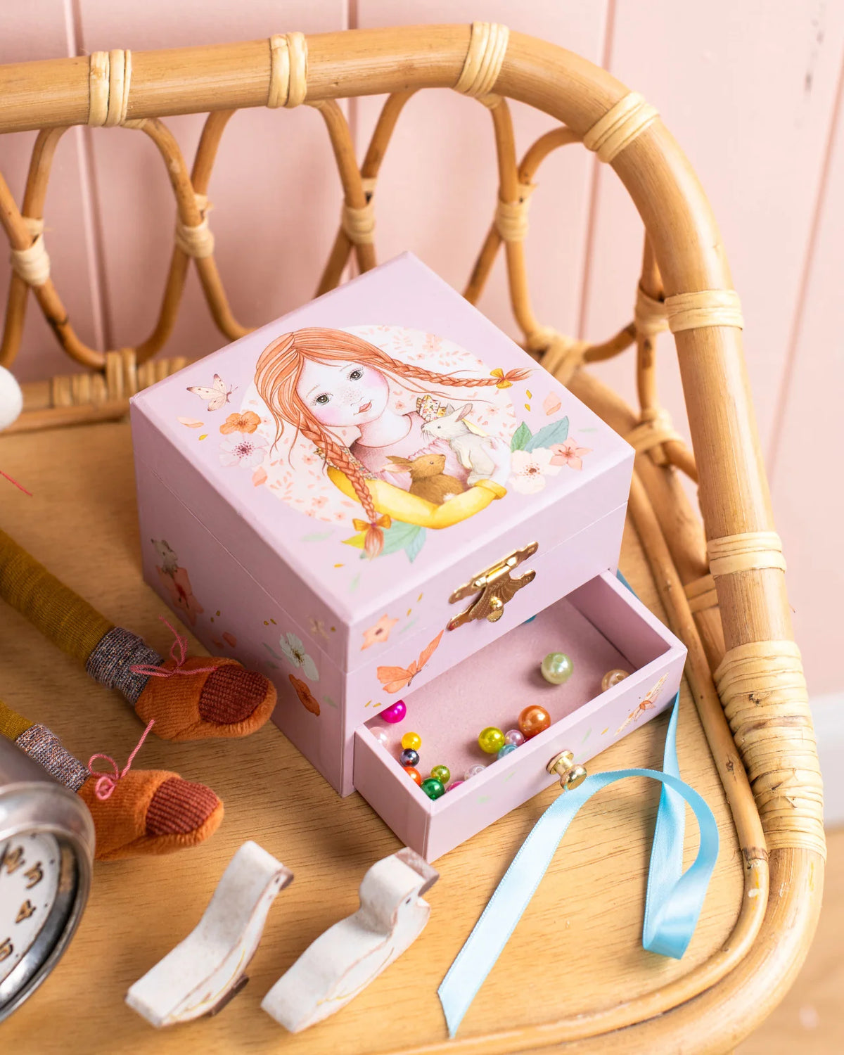 Les Rosalies - Musical Jewellery Box