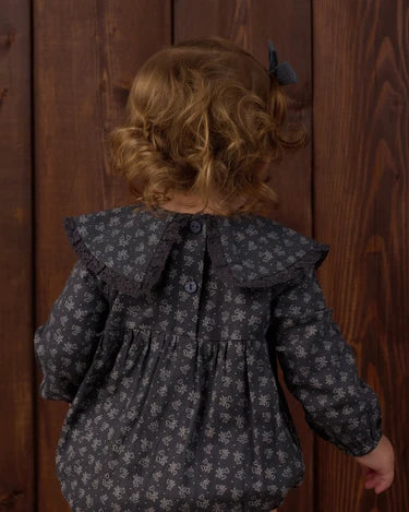 Fern Romper - Heart Ditsy