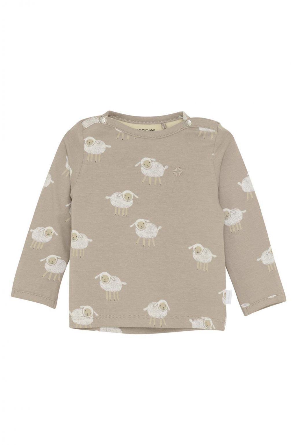 Sybaris Long Sleeve Tee - Taupe Sheep