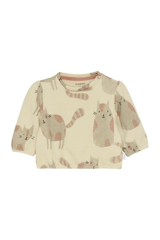 Trabuco Long Sleeve Sweatshirt - Medium Grey Cats