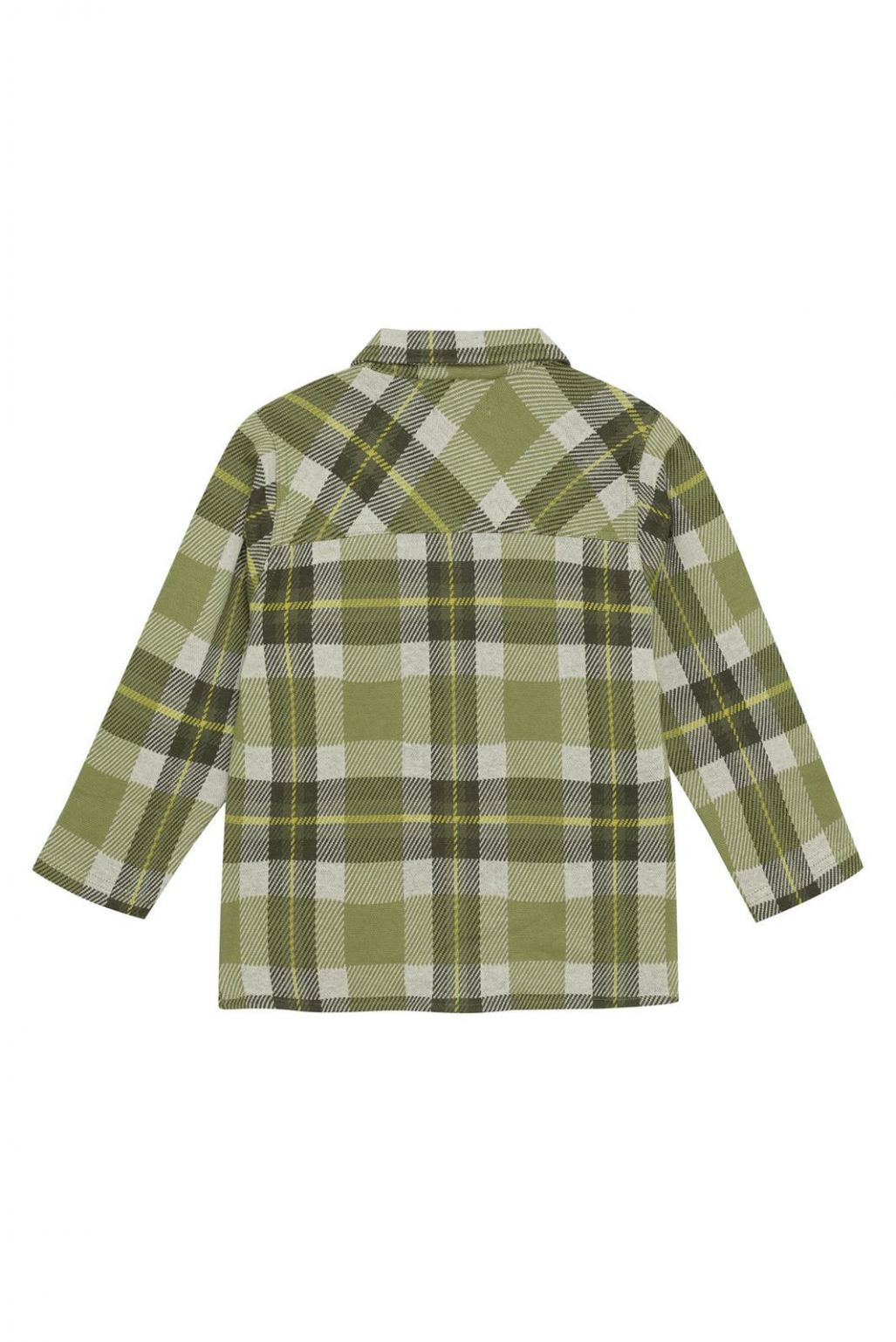 Russell Long Sleeve Shirt - Green Plaid