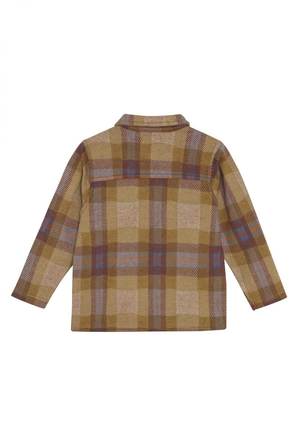 Redkey Long Sleeve Shirt - Light Brown Plaid