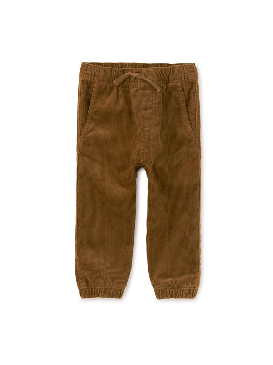 Corduroy Baby Pants - Acorn