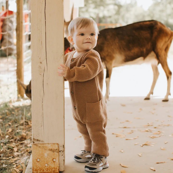 Knit Playsuit - Amber Sweater