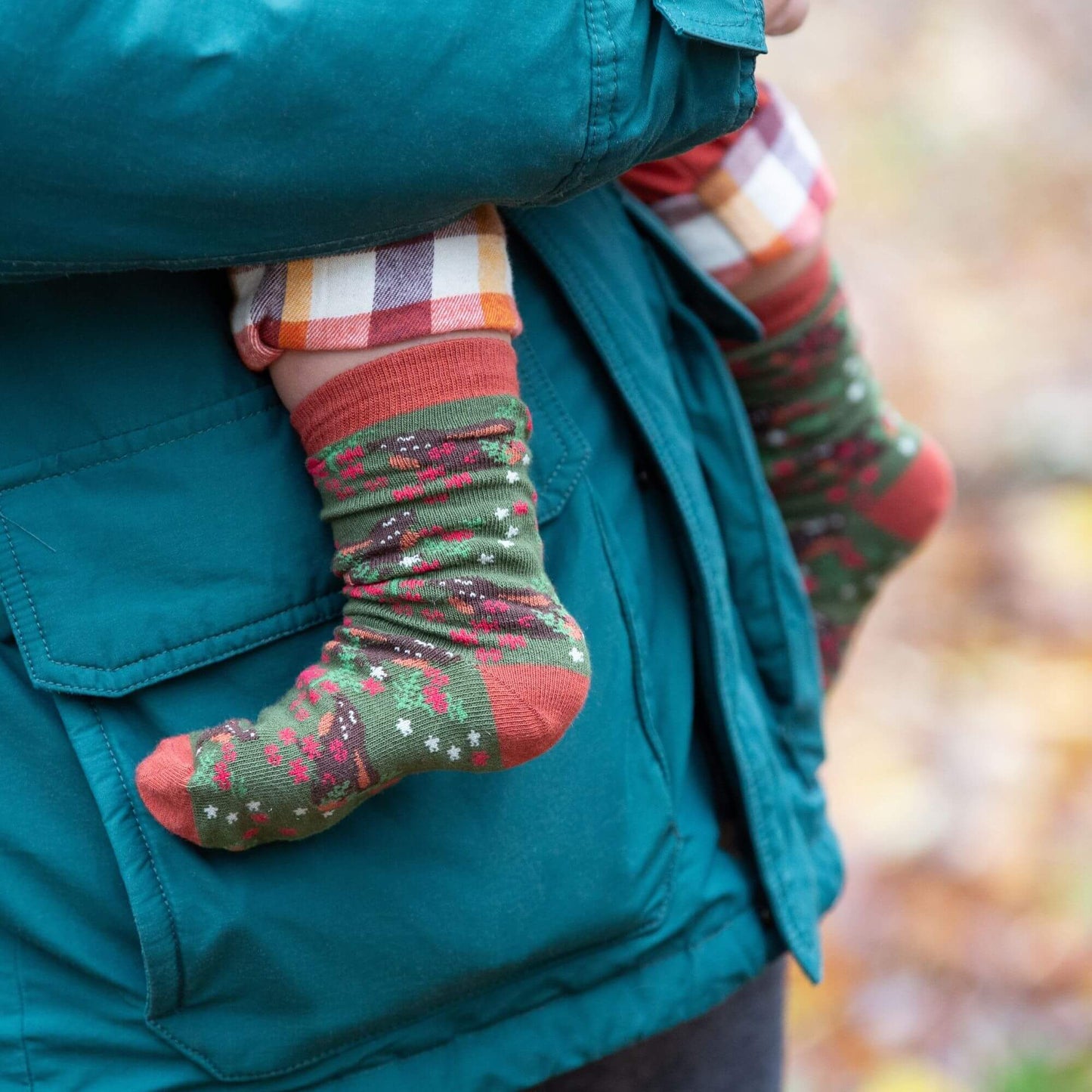 Winter Rabbits Ankle Socks 3 Pack