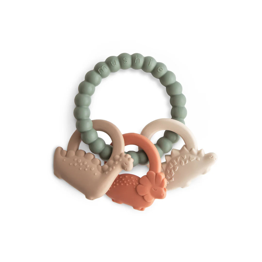 Dino teething ring-Mushie