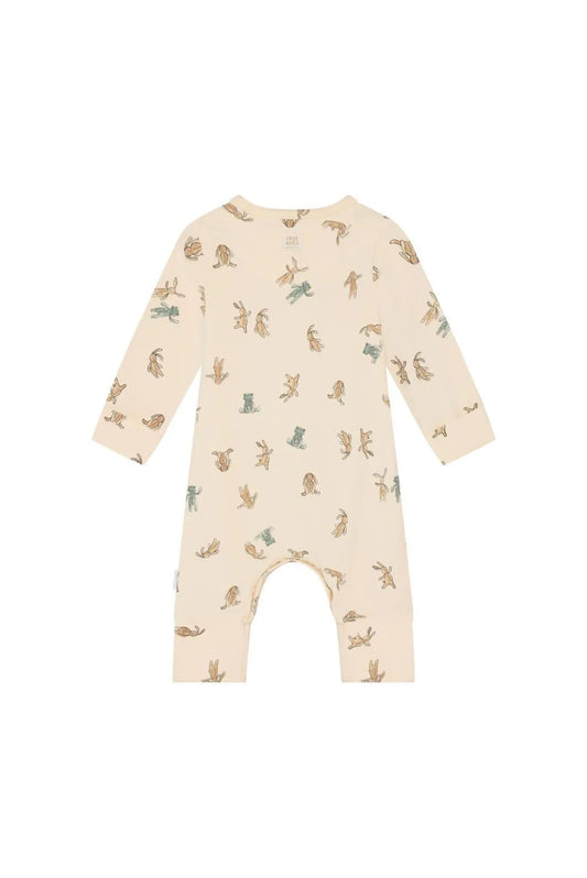 Noppies Baby Play suit all over print - Buttercream