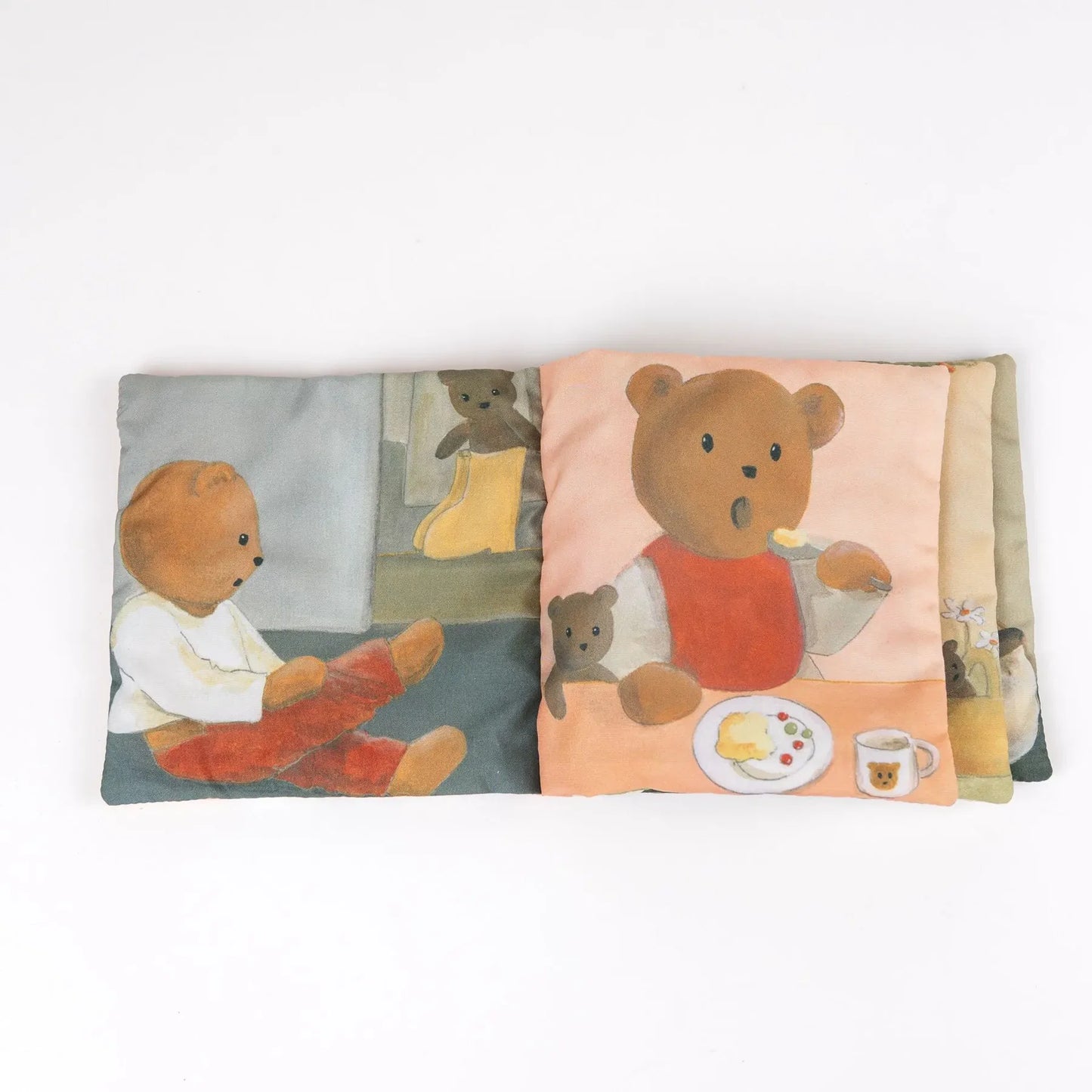 Marcel the bear fabric book