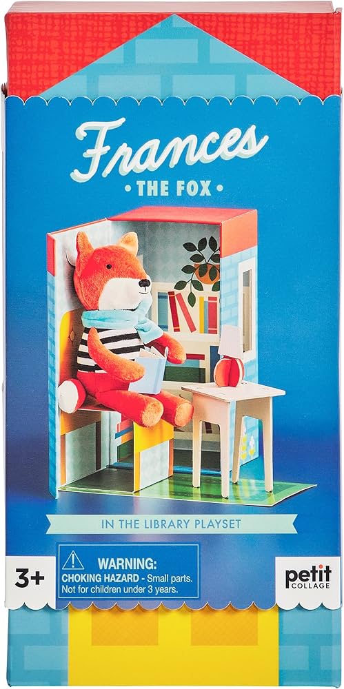 Frances the Fox Library Play Set - Petite Collage