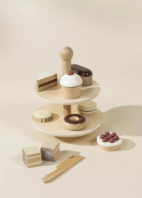 Wooden Desserts Tray